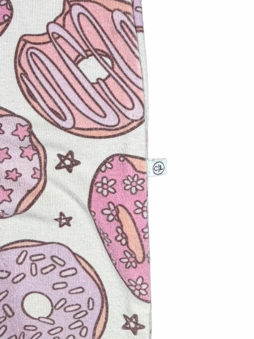 CADEN LANE Donut Shop Print Bamboo Convertible Sleeper - 6-12M